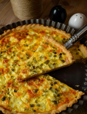 spinach quiche