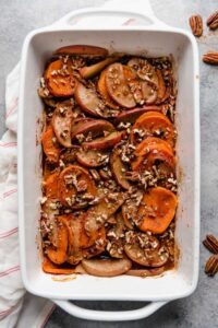 Cinnamon Apple Sweet Potato Bake 5 730x1095